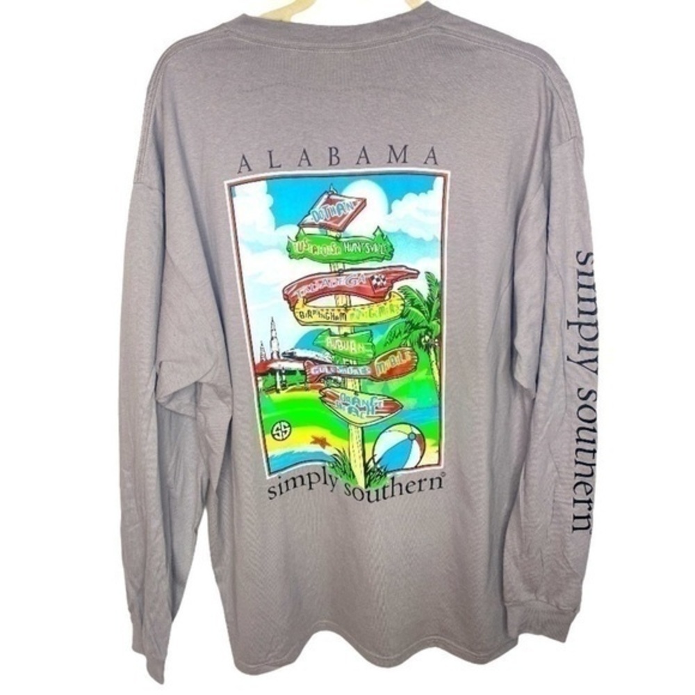 SIMPLY Southern Alabama Long Sleeve Tee